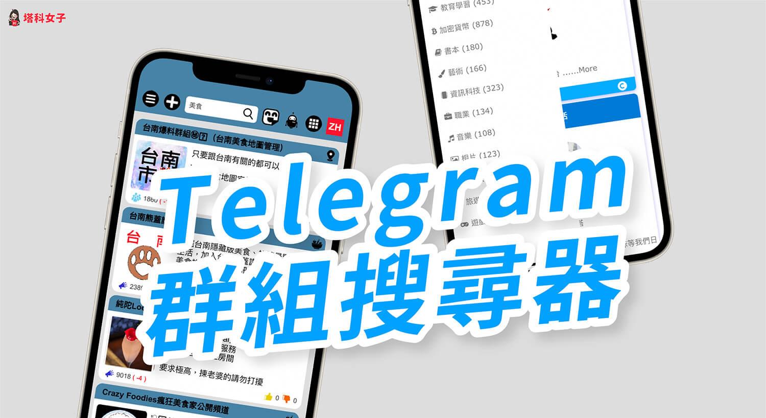 Telegram怎么找群？